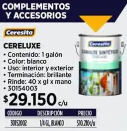 Construmart Ceresita cereluxe oferta