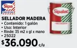 Construmart Sipa sellador madera oferta