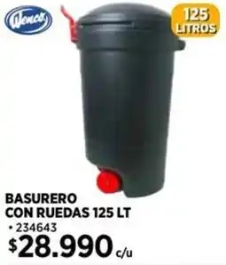 Construmart Basurero con ruedas oferta