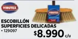 Construmart Virutex escobillón superficies delicadas oferta