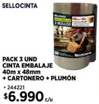 Construmart Sellocinta cinta embalaje oferta