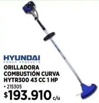 Construmart Hyundai power products orilladora combustión curva oferta