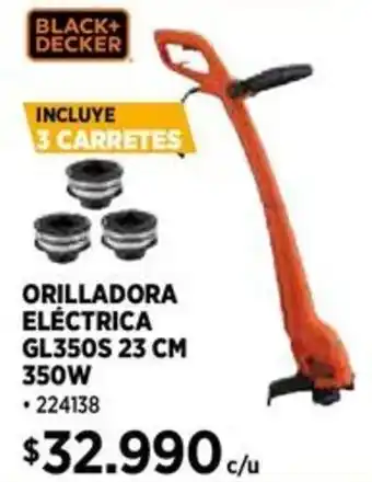 Construmart Black+ decker orilladora eléctrica orilladora eléctrica oferta