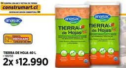 Construmart Tierrac de hoja oferta