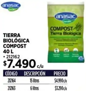 Construmart Tierra biológica compost oferta