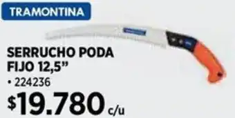 Construmart Tramontina serrucho poda fijo 12,5" oferta