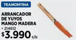 Construmart Tramontina arrancador de yuyos mango madera oferta