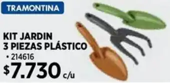 Construmart Tramontina kit jardin oferta