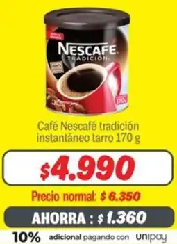 Mayorista 10 Café nescafé tradición instantáneo tarro oferta