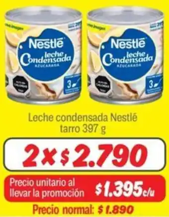 Mayorista 10 Leche condensada nestlé tarro oferta