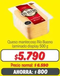 Mayorista 10 Queso mantecoso río bueno laminado display oferta