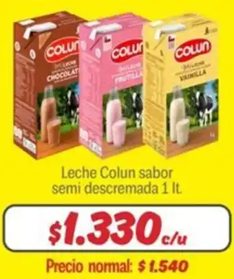 Mayorista 10 Leche colun sabor semi descremada oferta