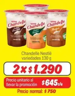 Mayorista 10 Chandelle nestlé variedades oferta