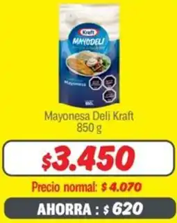 Mayorista 10 Deli kraft mayonesa oferta