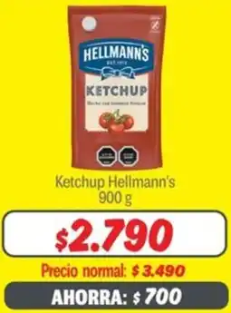 Mayorista 10 Hellmann's ketchup oferta