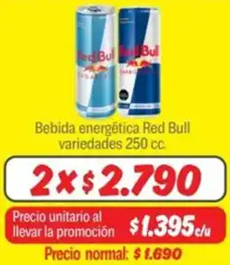 Mayorista 10 Red bull bebida energética variedades oferta