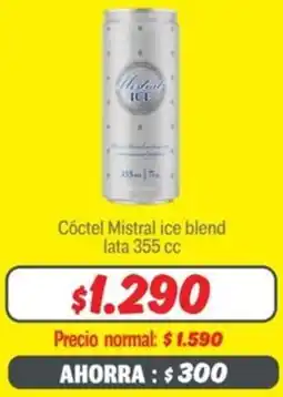 Mayorista 10 Mistral ice blend cóctel oferta