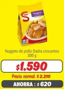 Mayorista 10 Sadia nuggets de pollo crocantes oferta