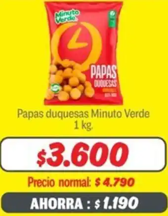 Mayorista 10 Minuto verde papas duquesas oferta