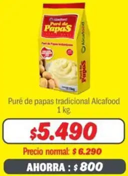 Mayorista 10 Puré de papas tradicional alcafood oferta