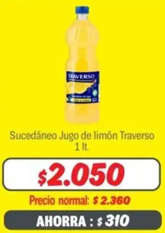 Mayorista 10 Sucedáneo jugo de limón traverso oferta