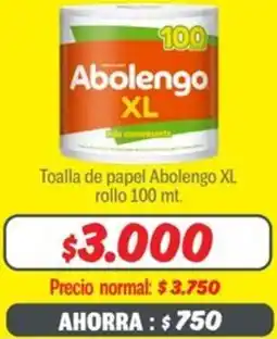 Mayorista 10 Abolengo toalla de papel oferta