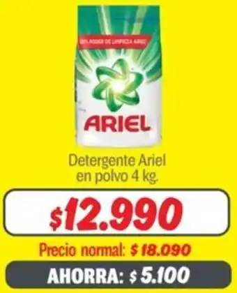 Mayorista 10 Ariel detergente en polvo oferta