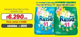 Mayorista 10 Rinso detergente matic en polvo variedades oferta