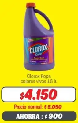 Mayorista 10 Clorox ropa colores vivos oferta