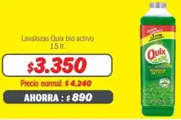 Mayorista 10 Quix lavalozas bio activo oferta