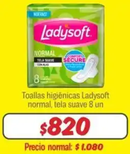 Mayorista 10 Ladysoft toallas higiénicas normal, tela suave oferta