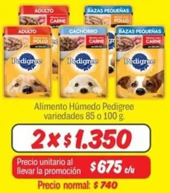 Mayorista 10 Pedigree alimento húmedo variedades oferta