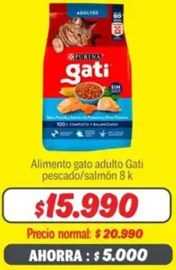 Mayorista 10 Purina gati alimento gato adulto pescado/salmón oferta