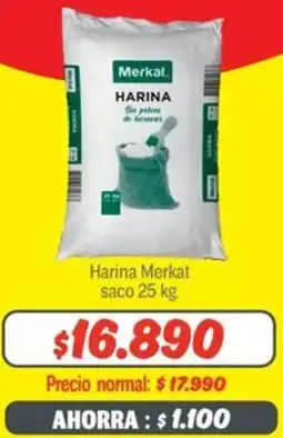 Mayorista 10 Merkat harina saco oferta