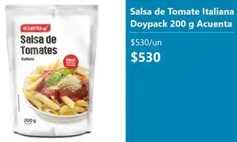 Super Bodega a Cuenta Salsa de tomate italiana oferta