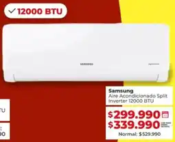 Easy Samsung aire acondicionado split inverter 12000 btu oferta