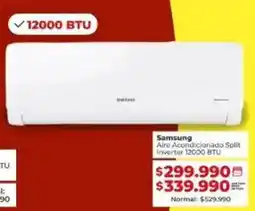 Easy Samsung aire acondicionado split inverter 12000 btu oferta