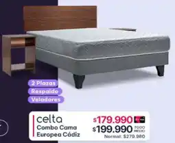 Abcdin Celta combo cama europea cádiz oferta