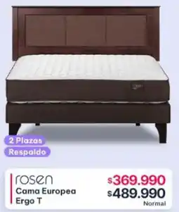 Abcdin Ergo T rosen cama europea oferta