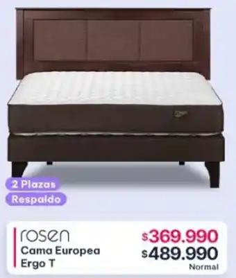 Abcdin Ergo T rosen cama europea oferta