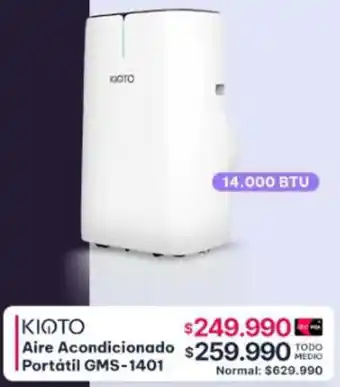 Abcdin Kioto aire acondicionado oferta