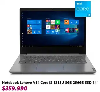 Abcdin Lenovo notebook V14 core i3 oferta