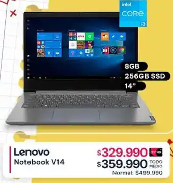 Abcdin Lenovo notebook V14 oferta