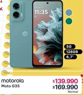 Abcdin Motorola moto G35 oferta