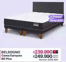 Abcdin Belsogno cama europea BD plus oferta