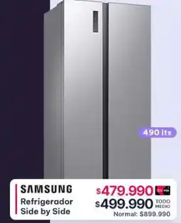 Abcdin Samsung refrigerador side by side oferta