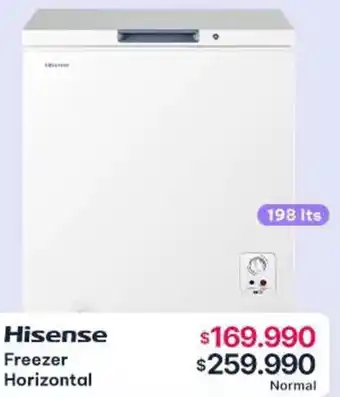 Abcdin Hisense freezer horizontal oferta