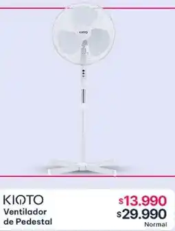 Abcdin Kioto ventilador de pedestal oferta