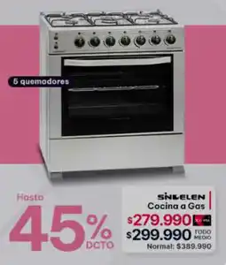 Abcdin Sinkelen cocina a gas oferta