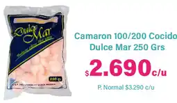 Supermercado El Trébol Camaron 100/200 cocido oferta